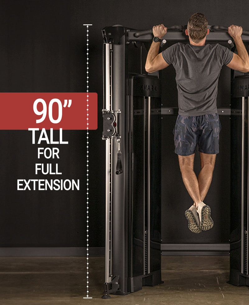 Functional Trainer With Dual 230 lb Weight Stacks