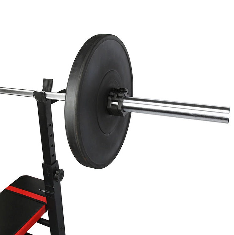 Titanium Alloy Weightlifting Barbell Set