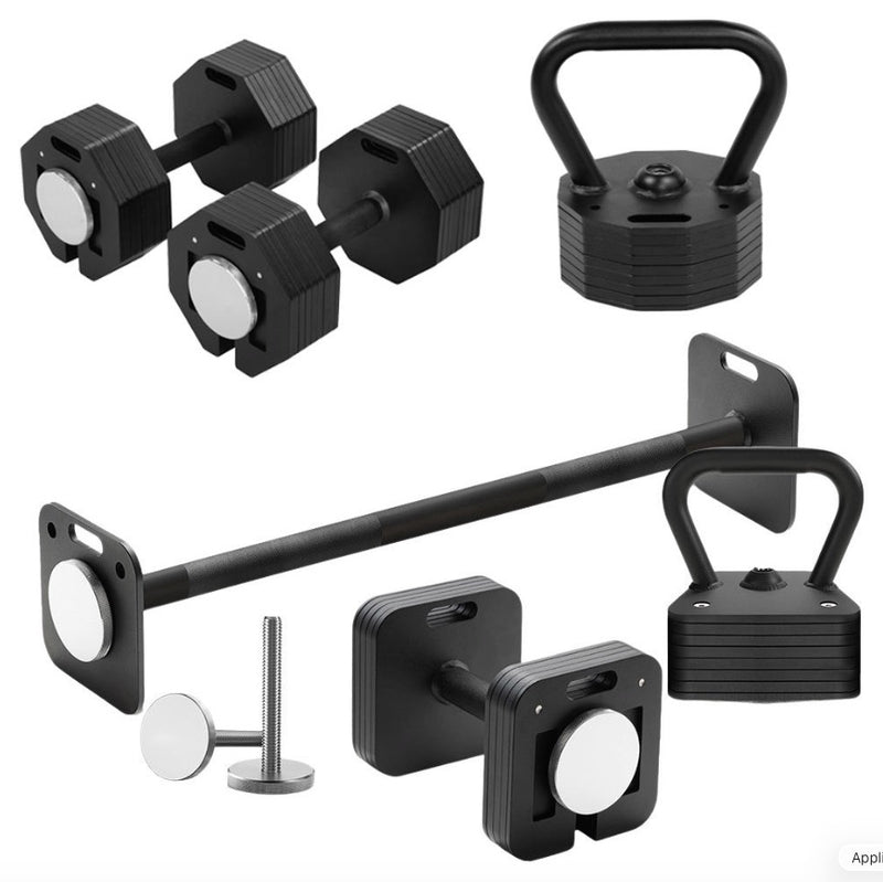 Titanium Dumbbell 90LB Set