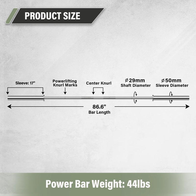 Major Fitness - Heritage Series Power Bar
