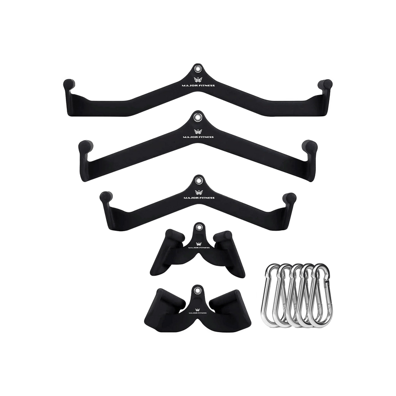 Major Fitness - 5pcs Cable Lat-Pull-Down Bar Combo