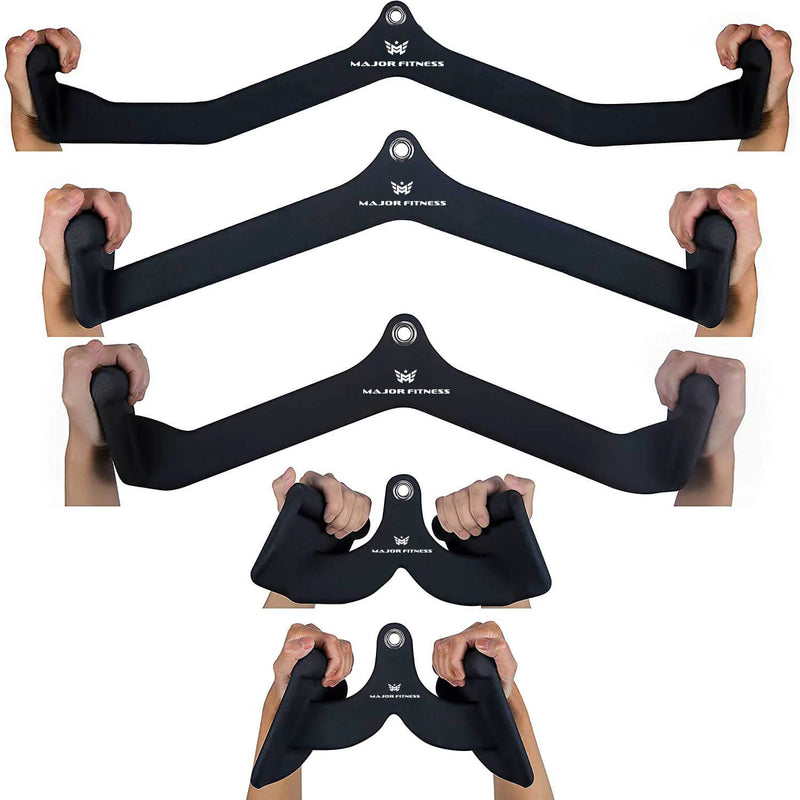 Major Fitness - 5pcs Cable Lat-Pull-Down Bar Combo