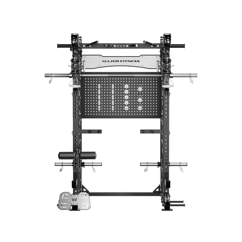 Major Fitness - B17 Flying Fortress All-in-One Smith Machine & Functional Trainer — Home & Light Commercial Gym System