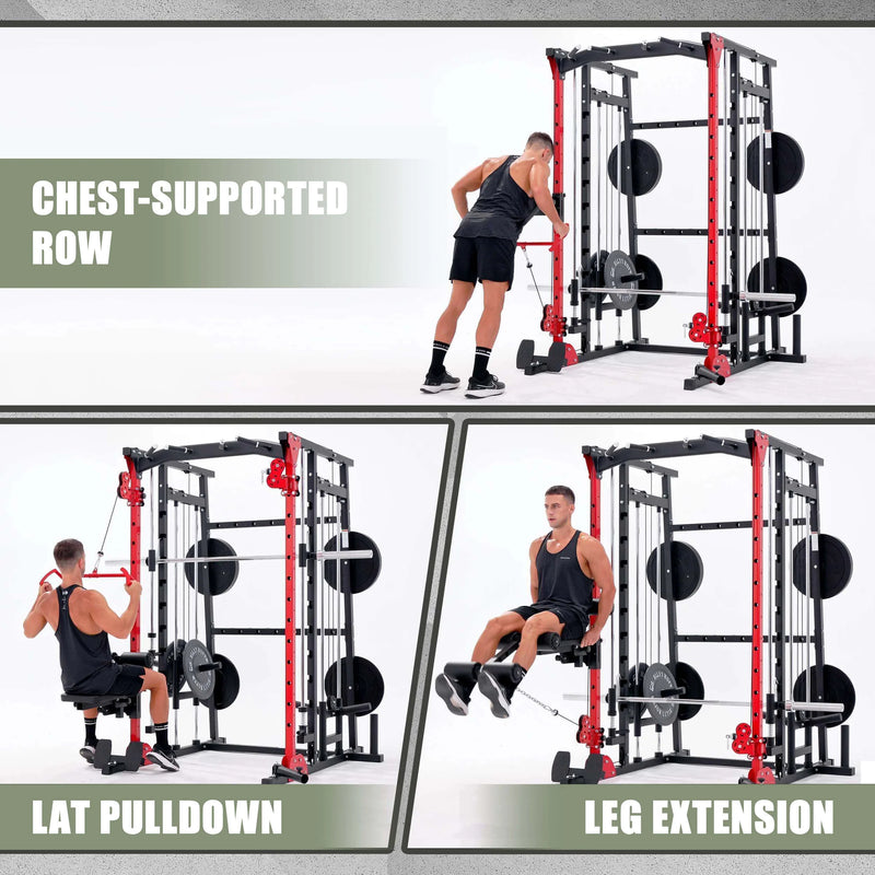 Major Fitness - 2×3′′ Rack Mounted Leg Extension