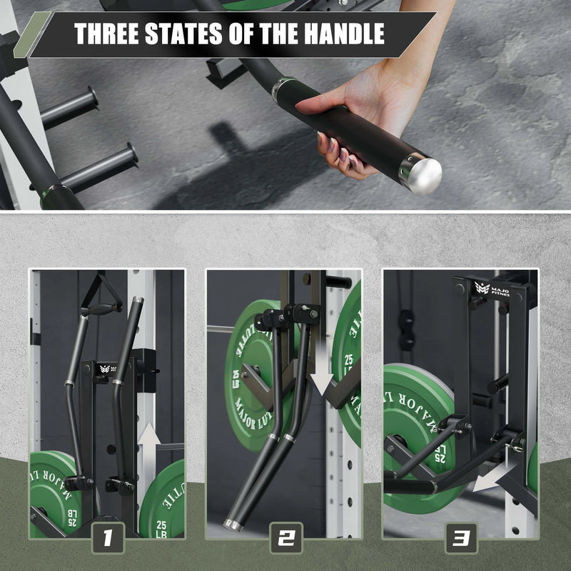 Major Fitness - 2×3′′ Shoulder Lateral Raise Attachment