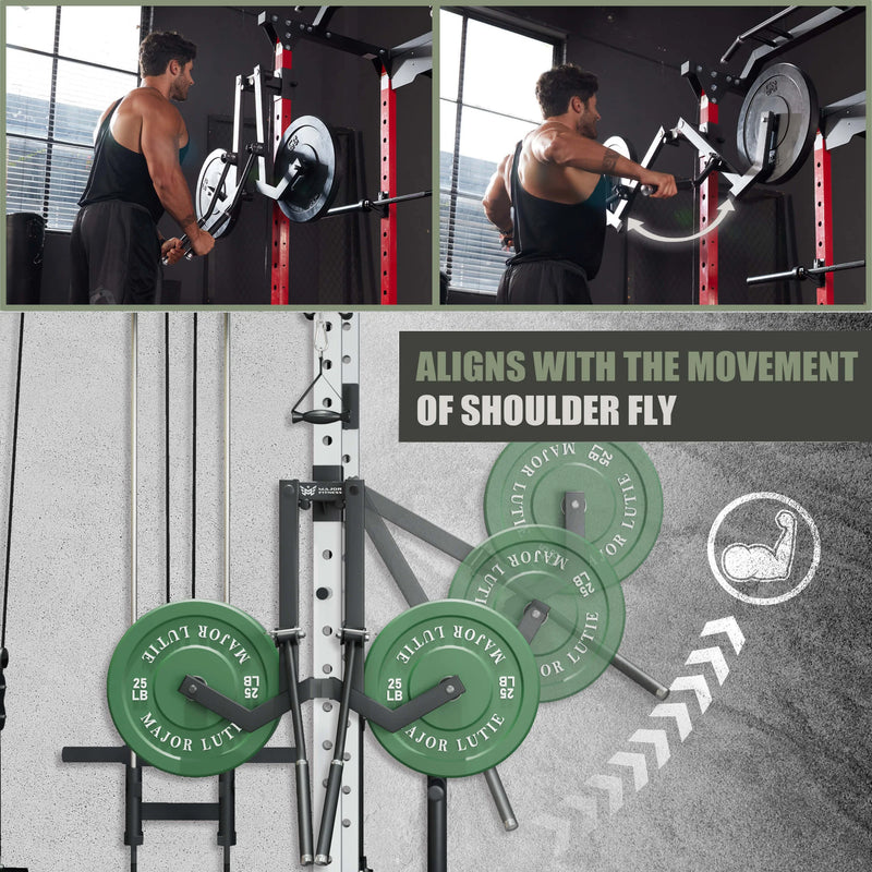 Major Fitness - 2×3′′ Shoulder Lateral Raise Attachment