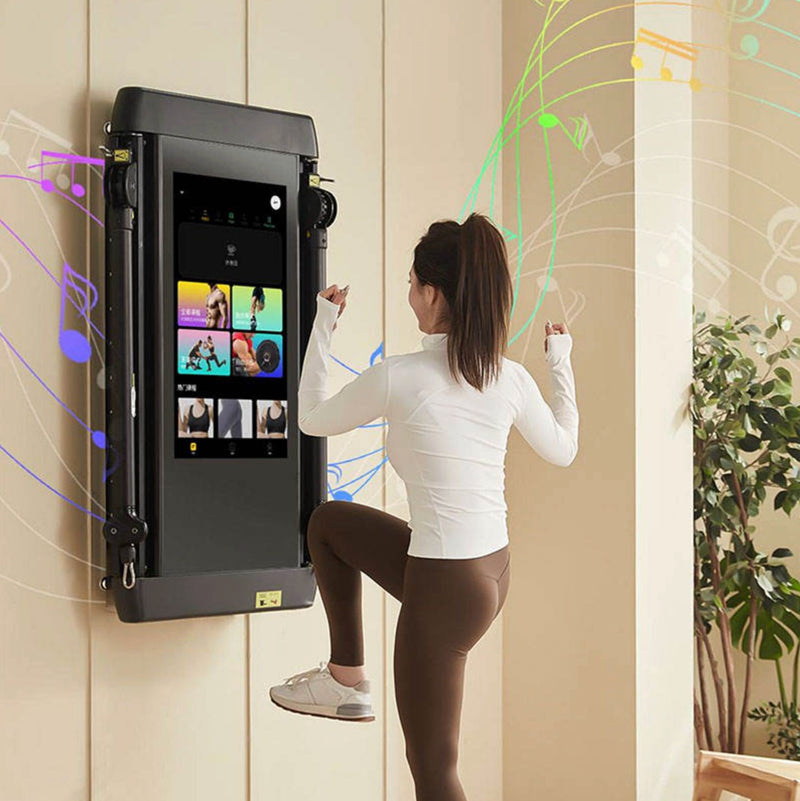 New LCD Touch 24Screen Wall Mounted Smart Home Fitness Mirror Comprehensive Intelligent Trainer Machine