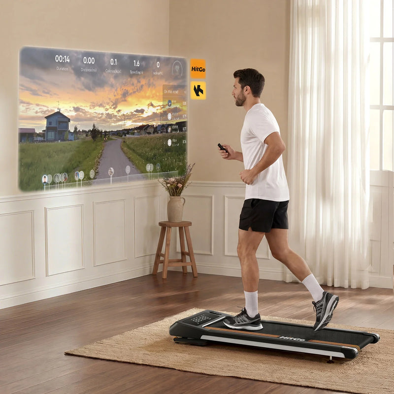 H1 Plus Auto Incline Under-Desk Walking Pad