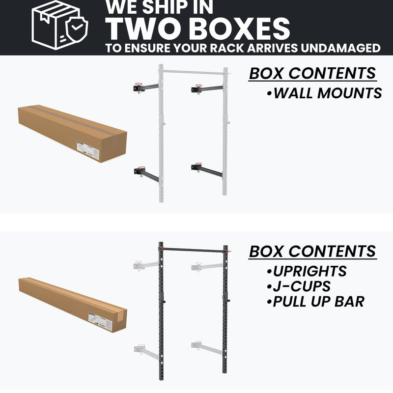 Synergee 2200 Series Folding Squat Rack