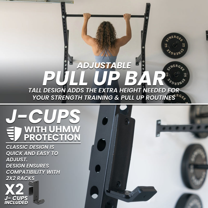Synergee 2200 Series Wall Mounted Squat Rack