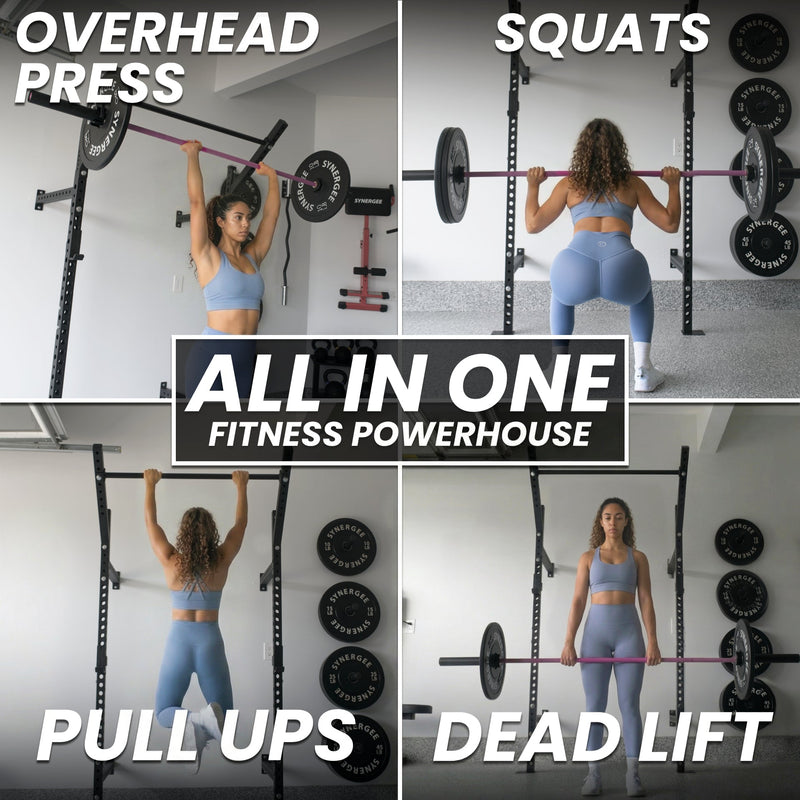 Synergee 2200 Series Wall Mounted Squat Rack